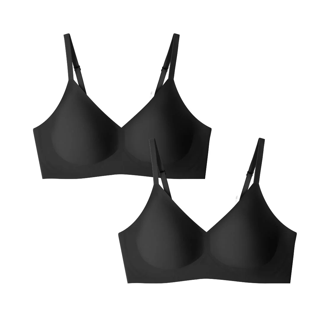 Black Relief Bra Bundle