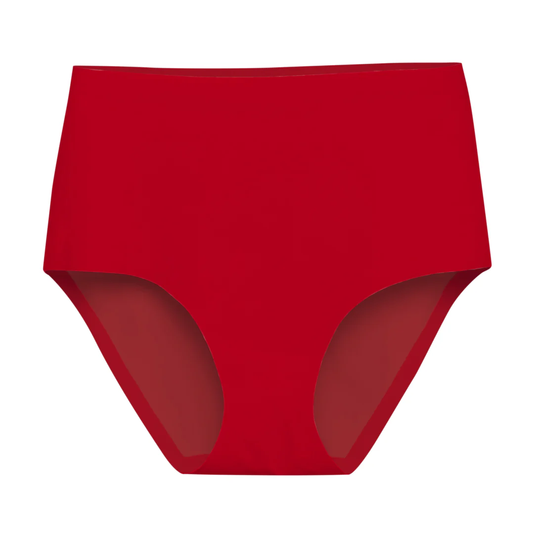 Haute Red High Waisted