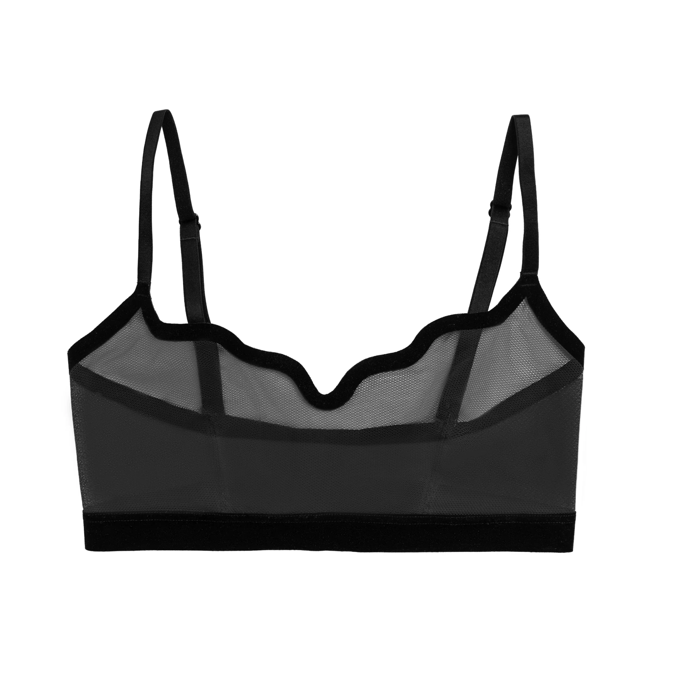 Black Truffle Sheer Bralette