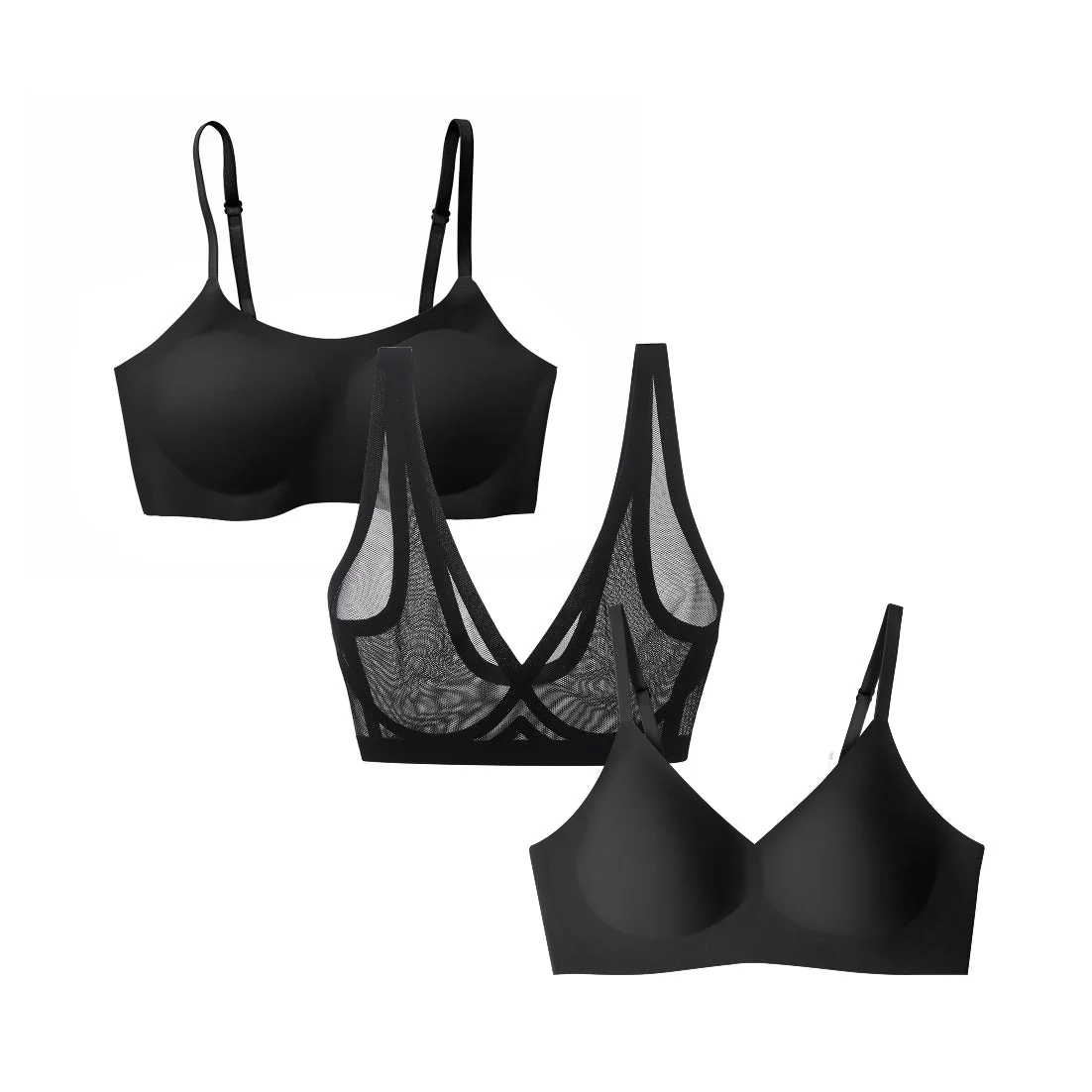 Black Bra 3 Pack