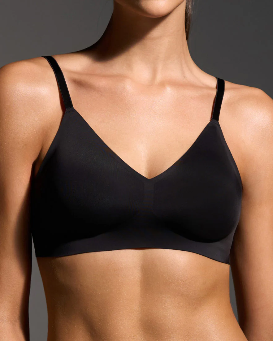 Black Sheer Bralette and Black Relief Bra Bundle